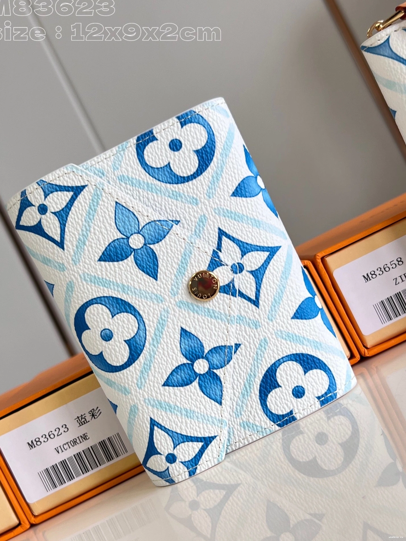 WIS VUITTON VICTORINE cm LOUIS WALLET-12*9.5*2.5 0214